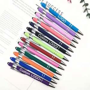 Bolígrafo de Lujo Personalizado con Marca, Bolígrafo de Metal con Punta de Bola en Oro Rosa, Regalo Promocional, Bolígrafo Láser - Product Image 3