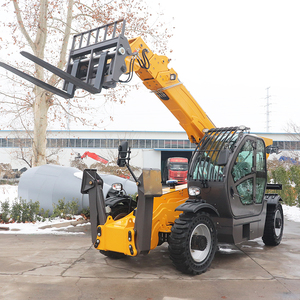 מלגזה טלסקופית 3-5 טון עם הנעה 4X4, מנוע דיזל, להרמת מכולות, לשטח, עם כלים עזר מתחלפים - מבצע חם - Product Image 5