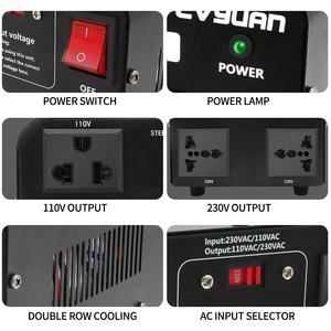 Transformador de Voltaje de 110V a 220V 230V 500W 800W, Elevador y Reductor de Voltaje - Product Image 5
