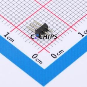 ZX-PZ1.27-1-3PZZ Pin Header Through hole Component (THT),P=1.27mm Connector 1x3P 1.27mm Pin Header Through Hole - Product Image 1