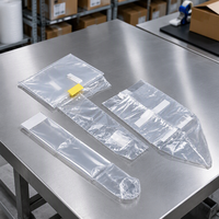 Draps de protection jetables stériles personnalisés en vrac de qualité médicale, en PE/PVC transparent, pour équipement, préservatifs, liquides et perfusion