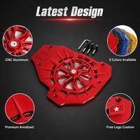 Grille de protection de radiateur en aluminium CNC pour moto, couvercle de réservoir d'eau en maille pour Honda ADV160 ADV150 2022-2025, couleur et logo personnalisés