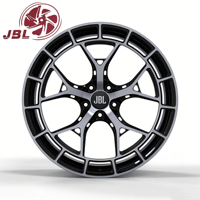 Nouvelles jantes monobloc forgées en alliage d'aluminium de 16 à 24 pouces, couleur bronze canon, 5 branches en Y, à rebord large, 5x112 5x120 20mm/25mm M Audi RS Tesla Track