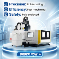 Fresadora de Columna Fija Industrial VMC 2013CNC, Equipo de Fresado de Metal Automático de 3 Ejes para Piezas Mecánicas Grandes