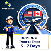 Expédition Express Aérienne DDP Chine-USA Canada Porte-à-Porte Ligne Dédiée Transit Rapide Taxes Payées Sans Coûts Supplémentaires