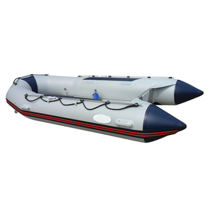 Oferta caliente: Bote de rescate rápido Comax OEM/ODM, embarcación inflable de madera contrachapada, barco pesquero, bote de remo con piso de aluminio, para salvamento. - Product Image 2