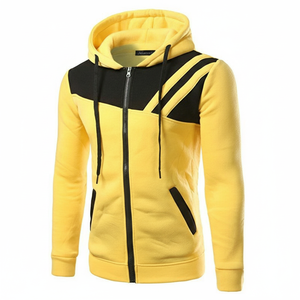 Sudaderas con Cierre para Hombre, Invierno, Color Sólido, 100% Algodón, Logotipo y Diseño Personalizados, Alta Calidad, Ecológicas - Product Image 1