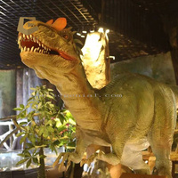 JNZM24 parc à thème dinosaure personnalisé en usine dinosaure animatronique grand t-rex vivant avec peau douce