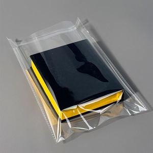 Customized logo Transparent Resealable Poly <b>Bags</b> OPP <b>Bag</b> <b>Seal</b> Gift Packaging Clothes Pouch <b>Bag</b> - Product Image 5