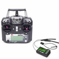 Émetteur RC 10CH 2.4G AFHDS 2A FLYSKY FS-i6X avec plusieurs récepteurs pour drone FPV RC, avion