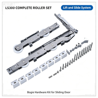 Système de quincaillerie robuste pour porte coulissante à levage, charge 150-550 kg, profilés en aluminium, accessoires pour fenêtre coulissante à levage