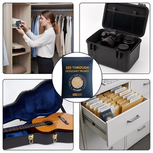 Sacs déshumidificateurs FYD 500g pour cuisine, absorption d'<span class=keywords><strong>humidité</strong></span> pour stockage alimentaire, protection <span class=keywords><strong>anti</strong></span>-<span class=keywords><strong>humidité</strong></span> - Product Image 5