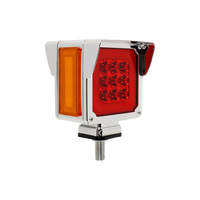 Luces Laterales LED Cuadradas de 12V 24V para Camiones, Ideales para Comercio Transfronterizo como Luces de Posición e Indicadoras