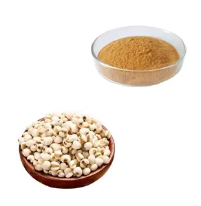 Fornecer extrato de sementes de coix lacryma-jobi (rasgos de trabalho) de alta qualidade, amostra grátis de extrato de sementes de coix à venda