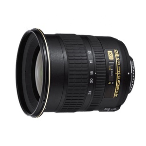 Objectif d'appareil photo numérique d'occasion original DF Wholesale AF-S DX 12-24mm F4G IF-ED pour Nikkor, objectif grand angle, objectif zoom automatique AF-S DX - Product Image 1