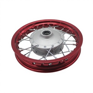 Ensemble de jantes en aluminium avec frein à tambour 1.40x10 pouces, <span class=keywords><strong>moyeu</strong></span> avant et arrière pour motocross tout-terrain, pièces de course pour motos de cross et dirt bikes - Product Image 5