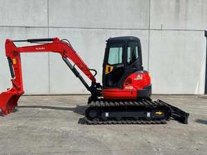 Mini-excavatrice Kubota KX155 neuve en bon état à vendre, machine Kubota, excavatrice hydraulique sur chenilles - Product Image 2