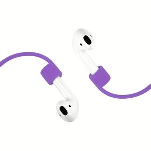Cordon anti-perte en silicone pour écouteurs iPhone 7, AirPods magnétiques, et écouteurs sans fil – Sangle de cou - Product Image 4