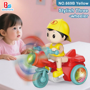 Xe mô hình hoạt hình LEZA BABY mini, chức năng quán tính, nhiều kiểu dáng, nhựa, nhiều màu sắc, kích thước nhỏ, dễ thương, xe máy có nhạc, đồ chơi cho trẻ em - Product Image 2