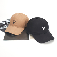 Gorra de Béisbol Ajustable de Algodón, 6 Paneles, Estructurada, de Alta Calidad, con Logotipo Bordado en 3D, Diseño de Letras, Visera Curva