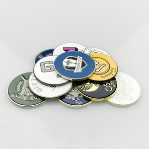 Marcador <span class=keywords><strong>de</strong></span> Pelota <span class=keywords><strong>de</strong></span> Golf Personalizado <span class=keywords><strong>de</strong></span> Metal con Esmalte Suave, Diseño Popular, Logotipo Personalizado, Forma <span class=keywords><strong>de</strong></span> Corazón - Product Image 1