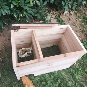 Kit de construction de <span class=keywords><strong>maison</strong></span> pour hérisson en bois, toit résistant aux intempéries, style solide, cage pour animaux de compagnie, <span class=keywords><strong>maison</strong></span> pour animaux de compagnie de jardin - Product Image 2