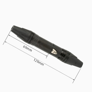 Connecteur XLR 3 broches mâle et femelle, prise audio 6 mm, micro suspendu en ligne - Product Image 3