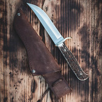 Couteau de chasse professionnel artisanal en acier inoxydable, meilleur design, lame en acier inoxydable