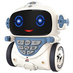 Appareil de bureau IA, jouet robotique intelligent pour garçons et filles, commande vocale, reconnaissance vocale, chant, enregistrement, racontage d'histoires - Product Image 1