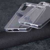 Funda Protectora de Teléfono de TPU Suave a Prueba de Golpes para A16/S24/S25 Ultra Transparente con Protección de 360 Grados