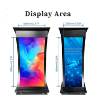 Podio Digital Inteligente Portátil con Pantalla LED a Todo Color HD, Animación y CMS Integrado para Conferencias