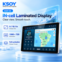 KSOY-03 Radio Mobil Android Wireless CarPlay Android Auto Navigasi GPS 3+32G Layar Sentuh Sistem Multimedia FM RDS