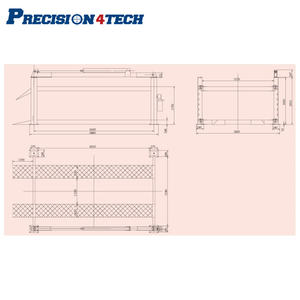 Elevador de Camiones Móvil de Alta Resistencia, Elevador de Cuatro Postes de 8 Toneladas con Plataforma - Product Image 2