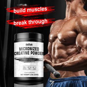 Creatina monoidrato integratori proteine del siero di latte gainer di massa aumentare la costruzione muscolare energetica pre allenamento palestra creatina in polvere - Product Image 3