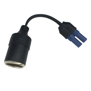 Conector de arranque de emergencia para coche de 12V, interruptor de enchufe EC5, 3A, carga rápida, adaptador de enchufe para encendedor de cigarrillos trenzado 2A - Product Image 2