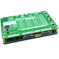 Kit de testeur de panneaux LCD et LED, universel, LVDS EDP, outils de réparation et de test d'écran d'ordinateur portable, 7 pièces