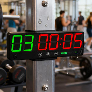 Temporizador de Ejercicio con Pantalla LED Digital de Gran Tamaño POWER TIGER, Temporizador de Intervalos para Entrenamiento Físico, Gimnasio en Casa - Product Image 1