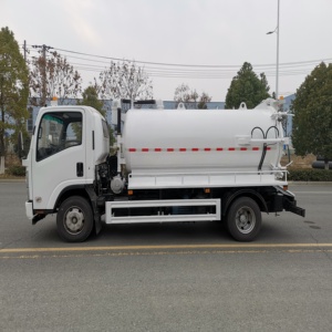 उच्च दबाव वैक्यूम सक्शन ट्रक का इस्तेमाल किया वैक्यूम सीवेज ट्रक - Product Image 1