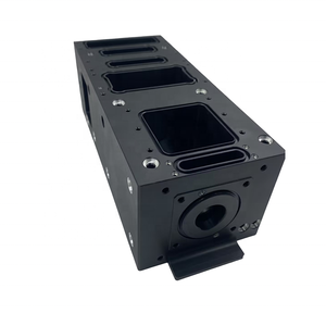 ด้วยชิ้นส่วนกลึง CNC อโนไดซ์ ชิ้นส่วน<span class=keywords><strong>อุตสาหกรรม</strong></span>การสื่อสารการทําให้สีดําแบบกําหนดเอง <span class=keywords><strong>เครื่อง</strong></span>จักรกลซีเอ็นซีเปลี่ยนการทดสอบ QC 100% - Product Image 3