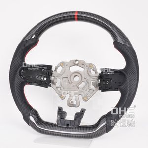 Volant de course en Fiber de carbone personnalisé en usine pour moteurs OHC <span class=keywords><strong>2022</strong></span> ~ 2024 <span class=keywords><strong>Mini</strong></span> <span class=keywords><strong>Cooper</strong></span> F54 F55 F57 F56 - Product Image 1