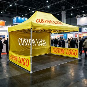 Carpa de Jardín Plegable Portátil de Aluminio con Logotipo Personalizado, 3x6m 10x20 pies, con Paredes para Ferias Comerciales - Product Image 1