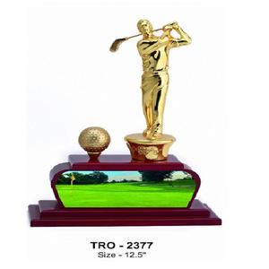 Premios de trofeo de hombre de golf de logros artesanales de metal de calidad premium para hockey para usuarios finales de seguros - Product Image 2