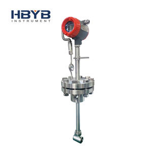 工場OEM 4-20mA DN25 LUGB 酸素・窒素・水素・石炭ガス用挿入型渦流量計 - Product Image 2