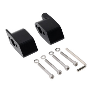 Rear <b>Wing</b> Lift Pad Kit For Subaru Brz 2017 2018 2019 2020 Aluminum Alloy <b>Black</b> Spoiler <b>Wing</b> Mounting Hardware - Product Image 1