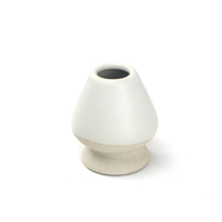 Service à thé japonais Matcha avec support de fouet à thé Outil à poudre Matcha Accessoires de café et de thé de qualité supérieure