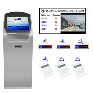 Queue Management Oplossing Kiosk Turn Dispenser Automatische Tickets Systeem