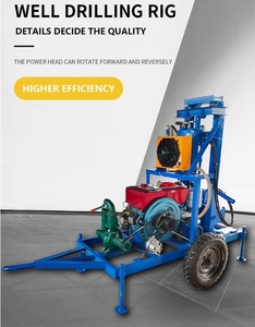 Machine de forage rotative pour puits d'eau diesel avec pompe à engrenages, moteur et composants essentiels de roulement - Product Image 3