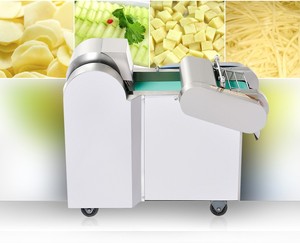 Cetriolo Piantaggine Aglio Erba Cipollina Fresca Peperoncino Rosso Stelo Prezzemolo Spinaci Foglia Elettrico Dicer di Verdure Macchina di Taglio Della Taglierina - Product Image 2