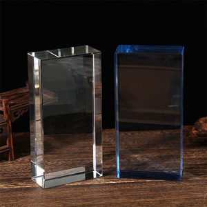 <span class=keywords><strong>Ladrillos</strong></span> de cristal transparente sólido finamente <span class=keywords><strong>molido</strong></span> de 50x100x200mm utilizados para <span class=keywords><strong>vidrio</strong></span> decorativo para particiones de pared de Hotel - Product Image 4
