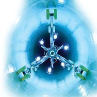 Équipement de réparation de canalisation UV CIPP le plus vendu, réparation sans tranchée à durcissement UV haute efficacité, pompe à moteur incluse, garantie 50 ans